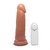 Pênis de Borracha Com Vibrador e Ventosa 14cm x 4cm Pele Tritão