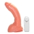 Pênis de Borracha Com Vibrador, Ventosa e Saco 21cm x 5,5cm Pele Zeus