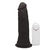 Pênis Com Vibrador e Ventosa 18cm x 4,7cm Preto Pietro na internet