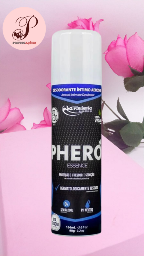 DESODORANTE ÍNTIMO ESSENCE PHERO MEN AEROSOL 166ML LA PIMIENTA