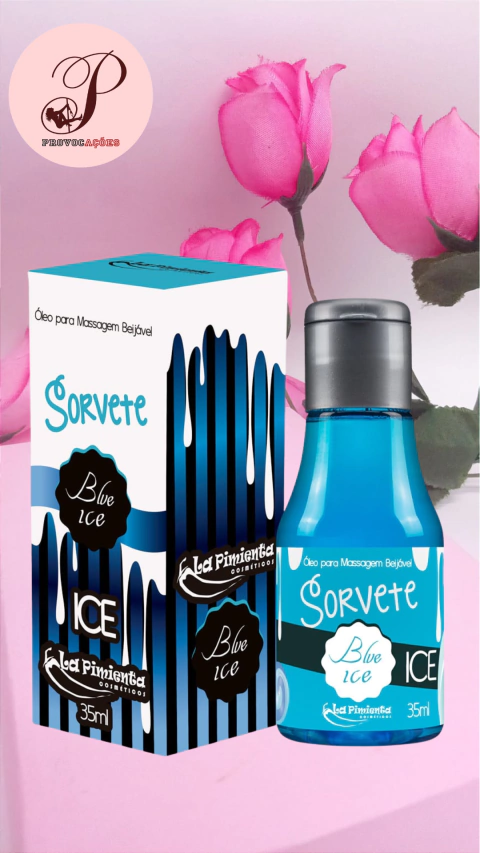 GEL COMESTÍVEL SORVETE ICE 35ML LA PIMIENTA - comprar online