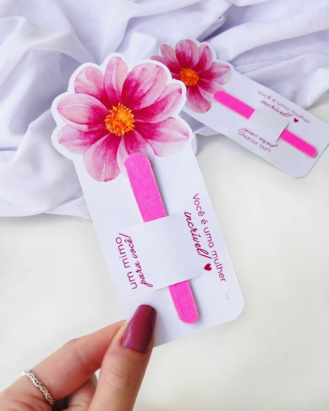 Lixa personalizada com cartão | Personalizável. - comprar online