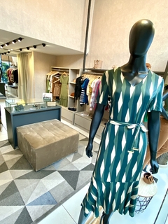 Vestido Midi Estampado