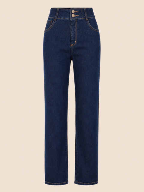 Calça Reta Jeans