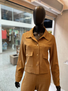 Jaqueta Crepe Texturizado - comprar online