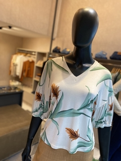 Blusa Estampada Mg Balonê - comprar online