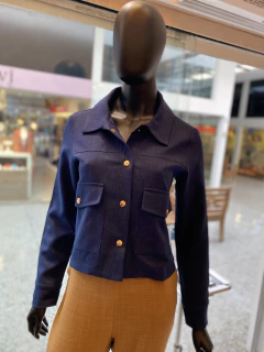 Jaqueta Crepe Texturizado - Fino Look