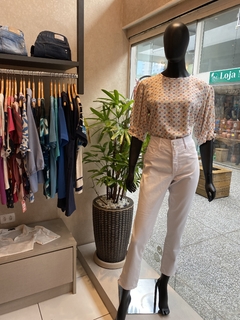 Calça Sarja Branca - Fino Look