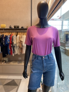 Blusa Viscolycra Pesponto Ombro - Fino Look