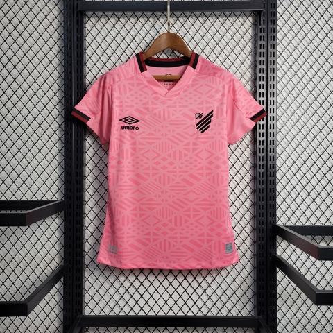 Camisa do Atletico Paranaense Rosa Feminina 22-23