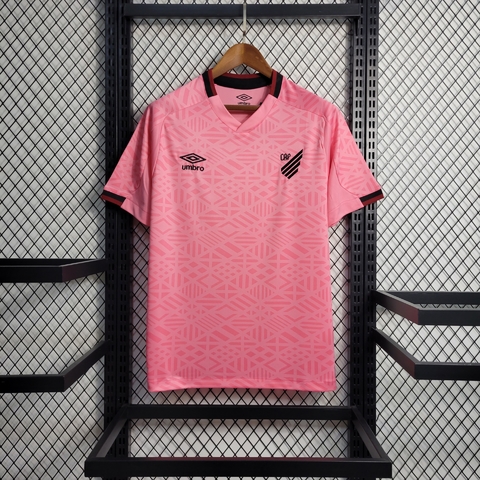 Camisa do Atletico Paranaense Rosa 22-23