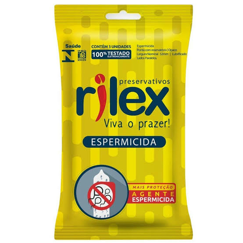 CAMISINHA RILEX ESPERMICIDA - 3 UNID
