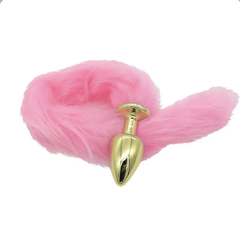 PLUG ANAL COM RABO TAMANHO (P) - LINHA LESS HARD - comprar online