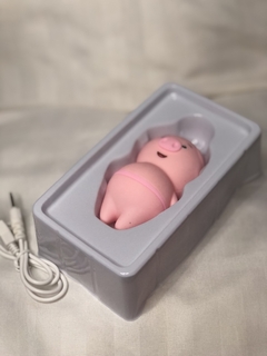 Estimulador Clitoriano em formato de Porquinho - Com 6 Modos de Vibração - MIRAGEM SEX SHOP