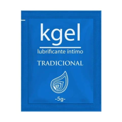 Sachê de Lubrificante Íntimo Tradicional- 5G K-gel (5 unidades)