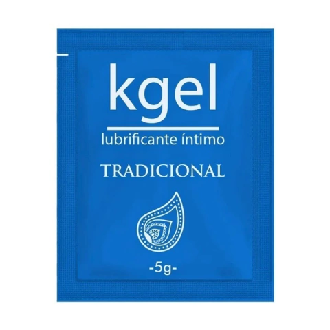 Sachê de Lubrificante Íntimo Tradicional- 5G K-gel (5 unidades)