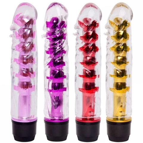 VIBRADOR AO ESTILO PERSONAL COM GLANDE - MISS COLLECTION
