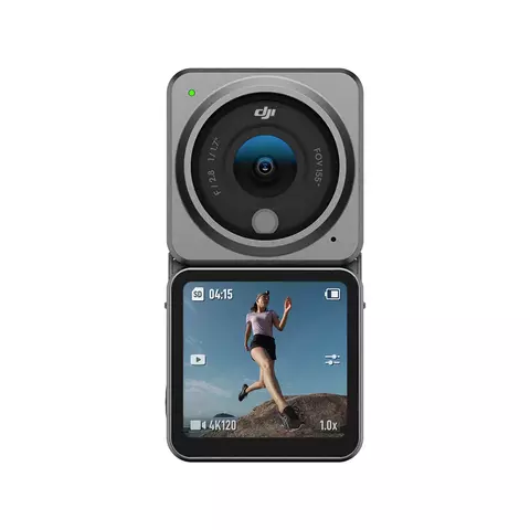 CÂMERA DE AÇÃO COMBINADA DE TELA DUPLA DJI ACTION 2 COM 4K HDR PARA VLOGS YOUTUBE