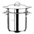 PANELA ESPAGUETEIRA EM AÇO INOX 3PÇS 20CM/6,0L REF: 4008