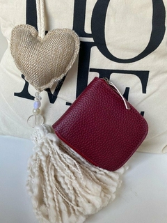 Billetera Lupe Bordo