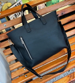 Tote Bag One Belt Black