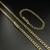 Kit Corrente e Pulseira Pitbull 6mm Banhado a Ouro 18k