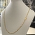 Corrente Grumet 1,5mm / Banhada a Ouro 18k