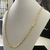 Corrente Cadeado 5mm / Banhado a Ouro 18k