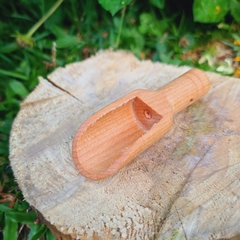 Mini colher de madeira