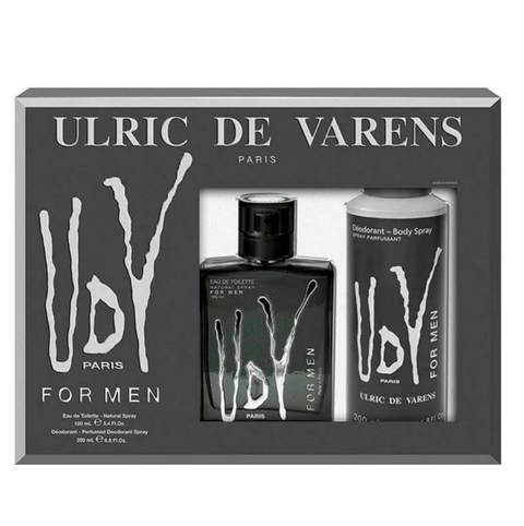 Conjunto UDV For Men Ulric de Varens Masculino - Eau de Toilette 100ml + Desodorante 200ml