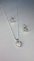 Conjunto Coração em Zirconia
