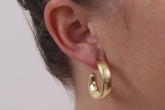 Maxi Argola 31MM Banho de Ouro 18k - comprar online