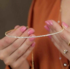 Gargantilha Banhada em Ouro 18K