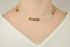 Gargantilha Banhada em Ouro 18K