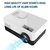 Salange J15 Mini Projetor Led Projector Video Support 1080P Video Proyector Display Home Media Player Portable Pocket Beamer - Masteshop