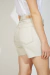 Short Ver High Waist Denim Crudo - comprar online