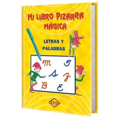 LIBRO PIZARRA -  LETRAS Y PALABRAS