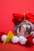 5 un Bolinha de Natal Personalizada - loja online