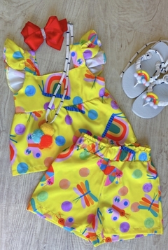 Conjunto Encanto Amarelo