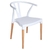 silla wishbone pvc