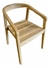 silla bali asiento de madera