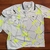 Kit Casal Camiseta Pólo Estampa Geometric Branco/Verde