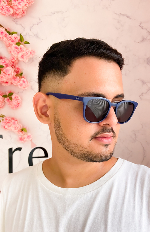 Óculos de Sol Azul Unissex