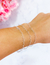 Pulseira Elos Corações - comprar online