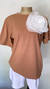 T- Shirt Flor - Mocha mousse - COLORS SHIRT