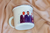Caneca Agata com Borda Prata - comprar online