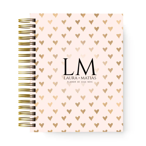 Planner de Casa Nova - Corações