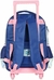 MOCHILA ESCOLAR STITCH PRATA C/ RODINHA - comprar online