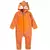 MACACÃO TIP TOP BICHINHO RAPOSA LARANJA (TODDLER) |0323|