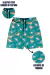 Bermuda Tactel Masculina Bicho Bagunça com Estampa de Tubarão Tamanho (4ao8) - comprar online